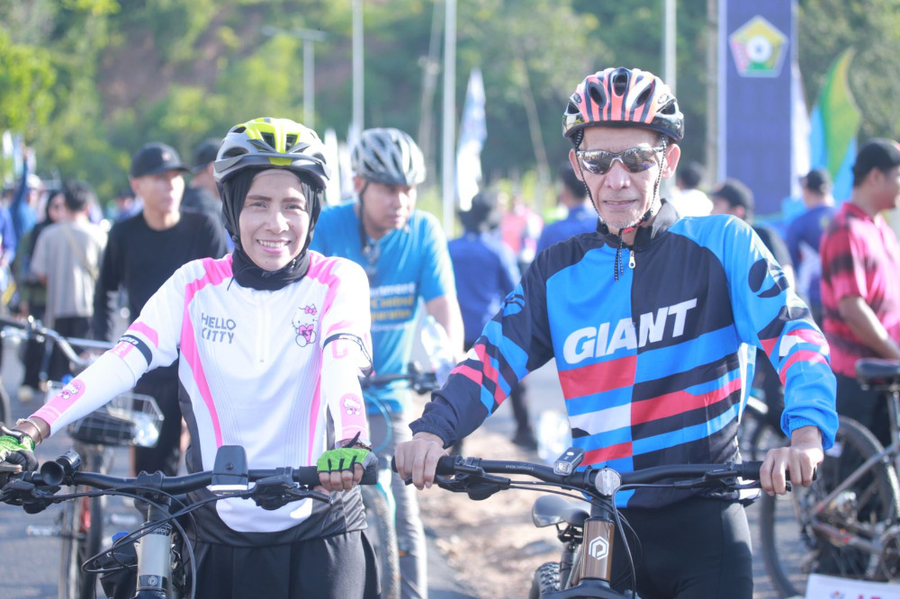 Pemkab Buton Ambil Bagian dalam Fun Bike Hemat BBM dan Promosi Wisata HUT ke-62 Sultra