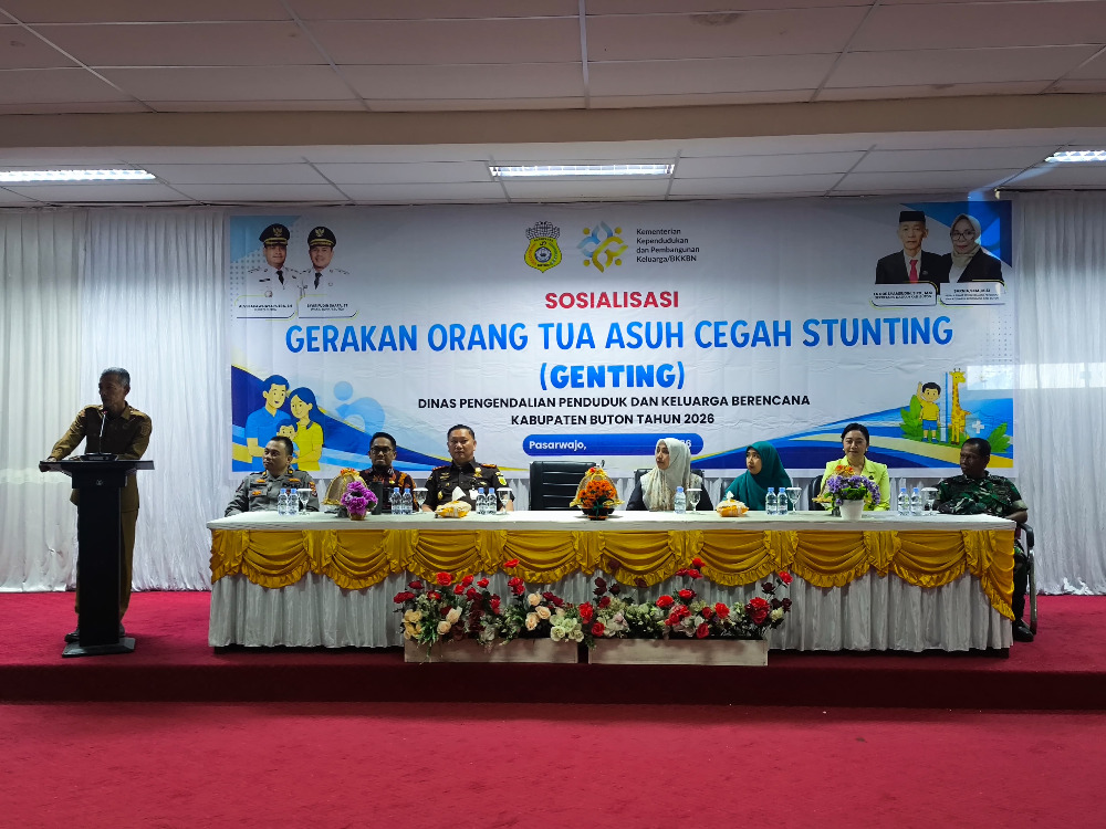 Perkuat Sinergi Pencegahan Stunting, Pemkab Buton Dorong Gerakan Orang Tua Asuh (GENTING)