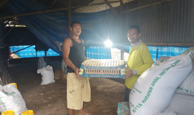 Pemerintah Desa Kancinaa Kembali Salurkan Bantuan Pakan Untuk Peternakan Warga