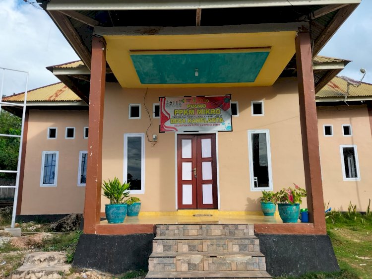Hingga Kini Pemdes Kamelanta Aktif Terapkan PPKM Mikro