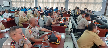 Pelaksanaan Kuliah Kerja Profesi (KKP) peserta didik Sespimma Polri Angkatan ke-75 Tahun Anggaran 2026 oleh Pokjar V digelar pada Senin (4/5/2026) di Aula Soejoed Lantai 2, Dinas Tanaman Pangan dan Hortikultura Provinsi Jawa Barat, Kota Bandung. (Foto: Istimewa)
