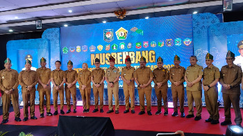 Wakil Bupati Buton Syarifudin Saafa, S.T., menghadiri Musyawarah Perencanaan Pembangunan (Musrenbang) Rencana Kerja Pemerintah Daerah (RKPD) Provinsi Sulawesi Tenggara Tahun 2027 yang diselenggarakan di Hotel Sutan Raja, Kolaka, Selasa (5/5/2026). (Foto: La Ampi - Takawa.ID )
