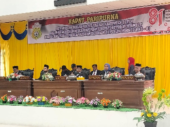 Rapat Paripurna HUT ke-81 RI, Bupati Alvin Akawijaya Ajak Seluruh Elemen Bangun Buton dengan Kebersamaan