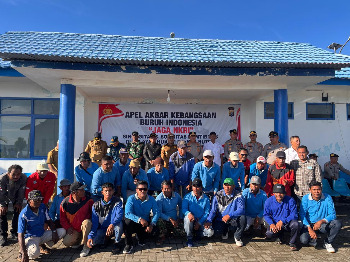 Wakil Bupati Buton Hadiri Apel Akbar Kebangsaan Buruh Indonesia