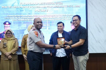 Sespimma Polri Angkatan 75 Pokjar V Gelar PKP dan FGD di Polres sumedang, Bahas Sinergitas Penanganan Kekerasan Seksual Terhadap Anak